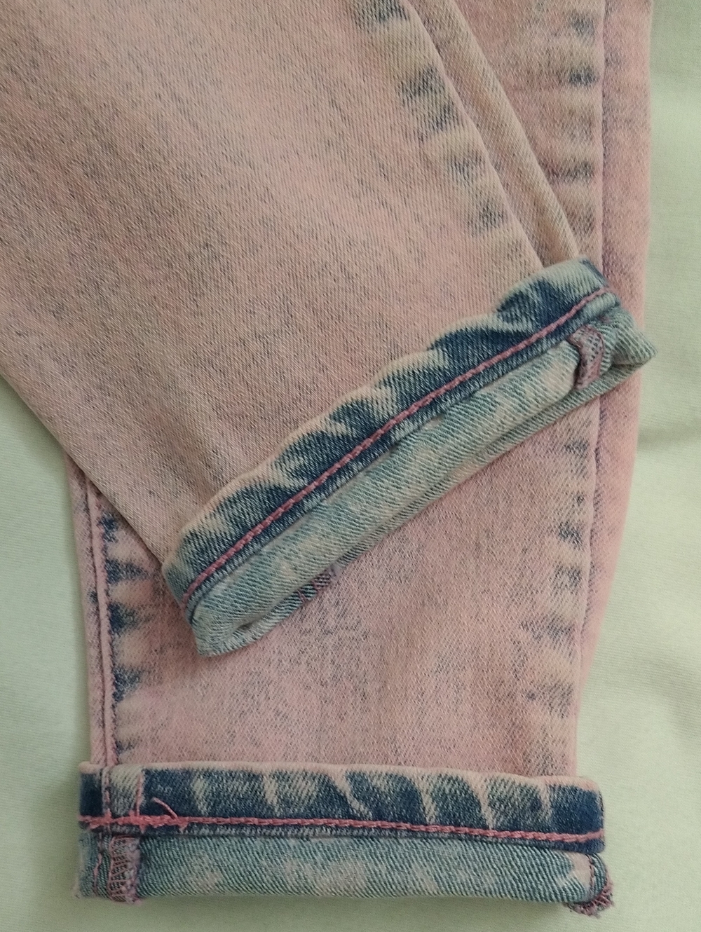 Women's Wild Fable Indie-Pop Pastel Lavender Acid Wash High Rise Skinny Jeans, M - Picture 12 of 16